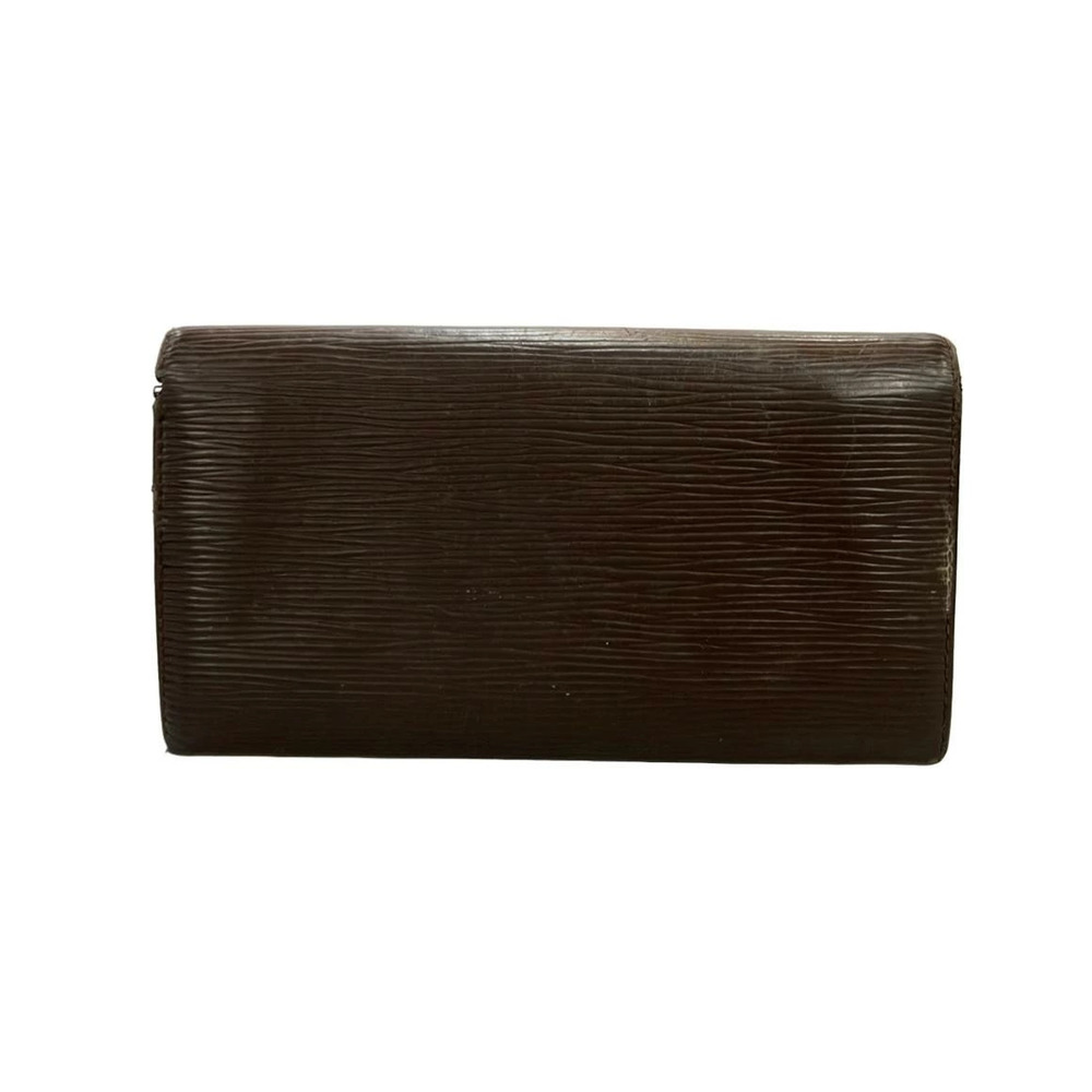 Louis Vuitton Long Wallet Epi Pochette Portemonnaie Credit